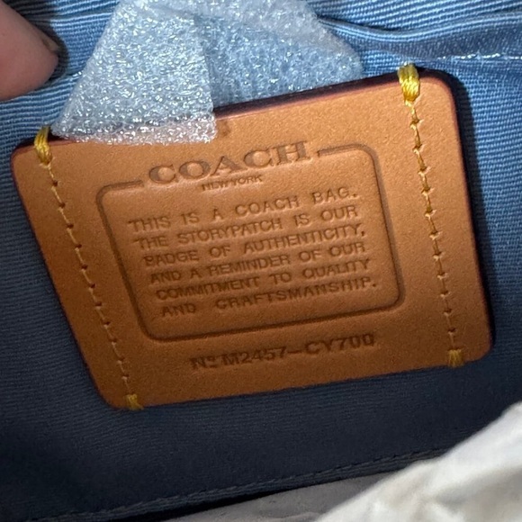 Coach Ashton Bag In Signature Denim CY700 - Picture 7 of 8